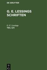 G. E. Lessings Schriften
