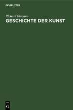 Geschichte der Kunst af Richard Hamann
