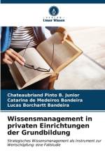 Wissensmanagement in privaten Einrichtungen der Grundbildung af Chateaubriand Pinto B. Junior