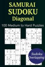 Samurai Sudoku Diagonal 100 Medium to Hard Puzzles
