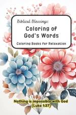 Biblical Blessings Coloring of God's Words