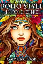 Boho Style Hippie Chic Coloring Book af Laurence Thomas
