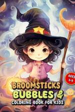 Broomsticks & Bubbles Coloring Book for Kids af Laura Seidel