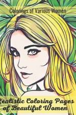 realistic coloring pages of beautiful women af Jean Royer