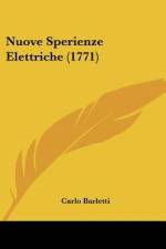 Nuove Sperienze Elettriche (1771) af Carlo Barletti