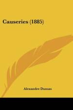 Causeries (1885) af Alexandre Dumas