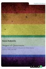 Stages of Queerness af Hanna Kubowitz