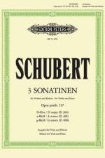 Sonatinas (3) Op. Posth.137