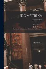 Biometrika; v.12 (1918-1919) af Karl Pearson