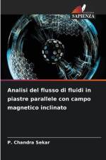 Analisi del flusso di fluidi in piastre parallele con campo magnetico inclinato af P. Chandra Sekar