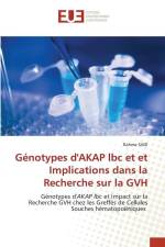 Génotypes d'AKAP lbc et et Implications dans la Recherche sur la GVH af Rahma Said