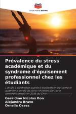 Prévalence du stress académique et du syndrome d'épuisement professionnel chez les étudiants af Geraldine Nicolas Bon
