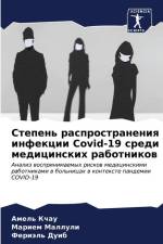 Stepen' rasprostraneniq infekcii Covid-19 sredi medicinskih rabotnikow af Amel' Kchau