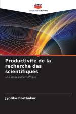 Productivité de la recherche des scientifiques af Jyotika Borthakur