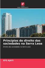 Princípios do direito das sociedades na Serra Leoa af Efg Ajayi