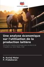Une analyse économique sur l'utilisation de la production laitière af R. Kurinji Malar