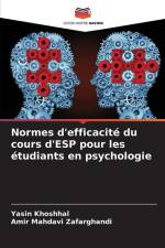Normes d'efficacité du cours d'ESP pour les étudiants en psychologie af Yasin Khoshhal