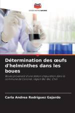 Détermination des ¿ufs d'helminthes dans les boues af Carla Andrea Rodríguez Gajardo