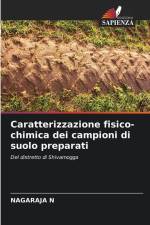 Caratterizzazione fisico-chimica dei campioni di suolo preparati af Nagaraja N
