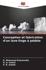 Conception et fabrication d'un lave-linge à pédale af K. Mohamed Kaleemulla