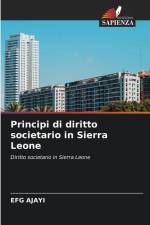 Principi di diritto societario in Sierra Leone af Efg Ajayi