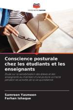 Conscience posturale chez les étudiants et les enseignants af Samreen Yasmeen