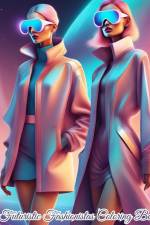 Futuristic Fashionistas Coloring Book For Adults af Thy Nguyen