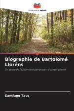 Biographie de Bartolomé Lloréns af Santiago Taus