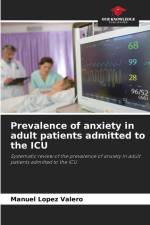 Prevalence of anxiety in adult patients admitted to the ICU af Manuel Lopez Valero
