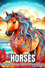 Horses Coloring Book for Girls Ages 8-12 af Camelia Camy