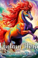 Fantasy Horse Coloring Book for Adults af Camelia Camy