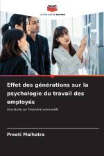 Effet des générations sur la psychologie du travail des employés af Preeti Malhotra
