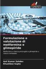 Formulazione e valutazione di metformina e glimepiride af Anil Kumar Sahdev