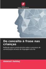 Do conceito à frase nas crianças af Abdelali Hebbaj