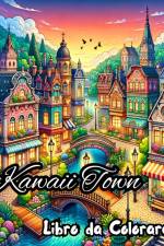 Libro da Colorare Kawaii Town af Sophia Caleb