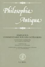 Commentaire Sur Les Catégories: Traduction Commentée Sous La Direction de Ilsetraut Hadot. Fascicule III: Préambule Aux Catégories / Commentaire Aux P