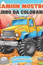 Camion Mostro Libro da colorare per bambini 5+ af Zarita Ayo