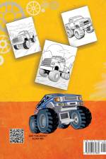 Monster Truck Coloring Book for Boys Ages 4-8 af Tobba