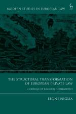 The Structural Transformation of European Private Law af Leone Niglia