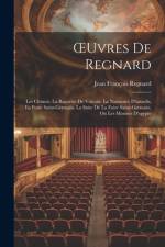 OEuvres De Regnard af Jean FranÃ§ois Regnard