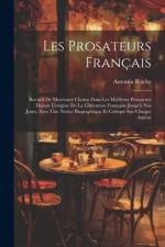 Les Prosateurs Français af Antonin Roche