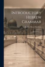 Introductory Hebrew Grammar af Andrew Bruce Davidson