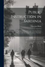 Public Instruction in Sardinia af Vincenzo Botta