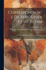 Correspondance de Renouvier et Secrétan af Charles Renouvier