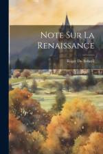 Note Sur La Renaissance af Roger Du Boberil