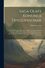 Saga Olafs Konungs Tryggvasunar af Oddr Snorrason