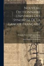 Nouveau Dictionnaire Universel Des Synonym De La Langue Française ... af Gabriel Girard