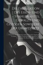 Die Fabrikation Des Eisen- Und Stahldrahtes, Gewalzt Und Gezogen Sowie Die Der Drahtstifte af Anonymous