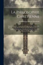 La Philosophie Chrétienne af Jean-Philippe Dutoit-Membrini