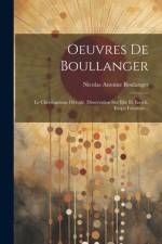 Oeuvres De Boullanger af Nicolas Antoine Boulanger